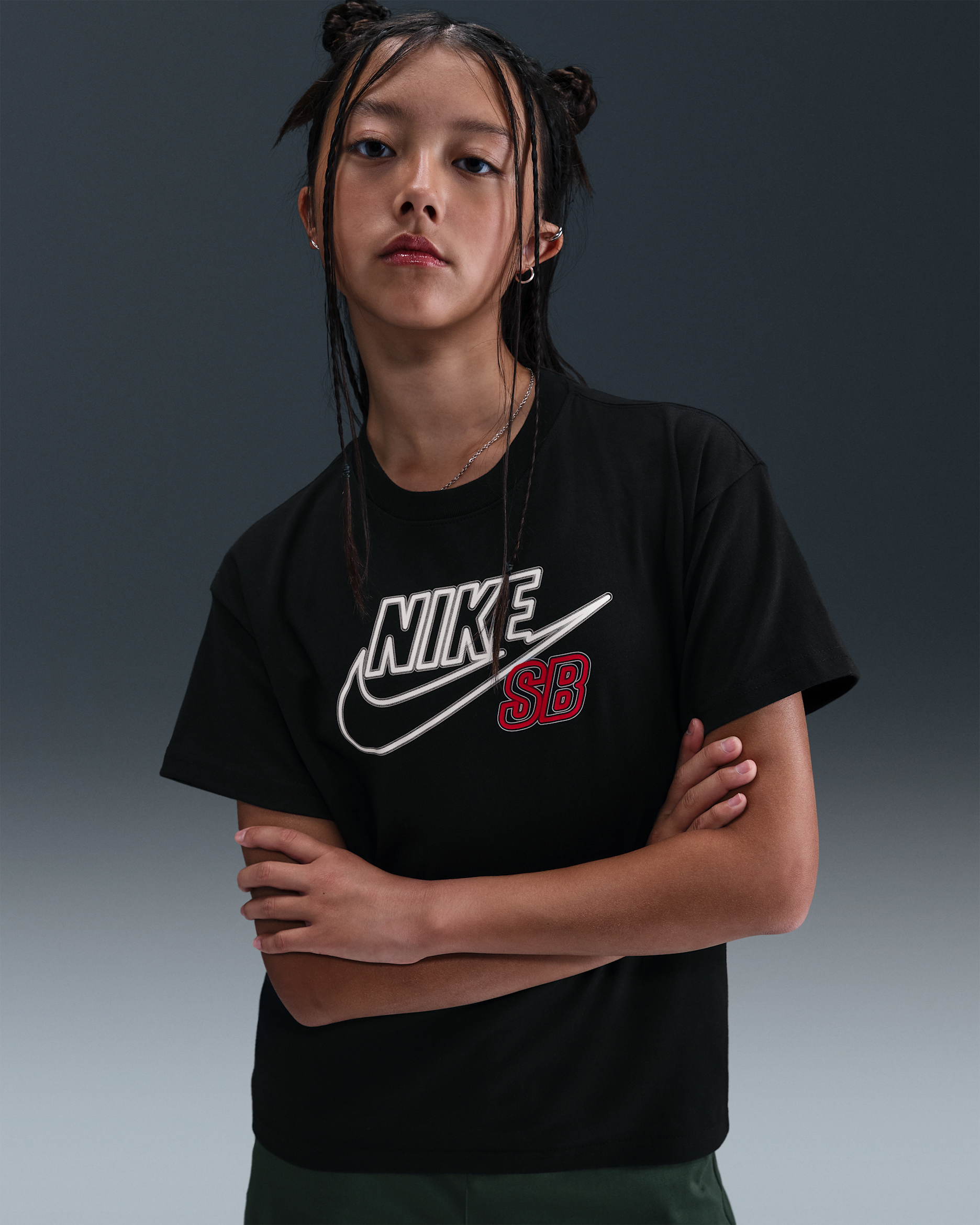 Nike Sportswear Max90 Skate-T-Shirt (ältere Kinder). Nike CH